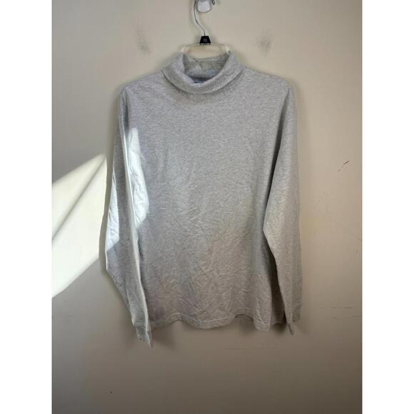 Kith Gray Long Sleeve Turtleneck Sweatshirt Size M Streetwear - Picture 1 of 8